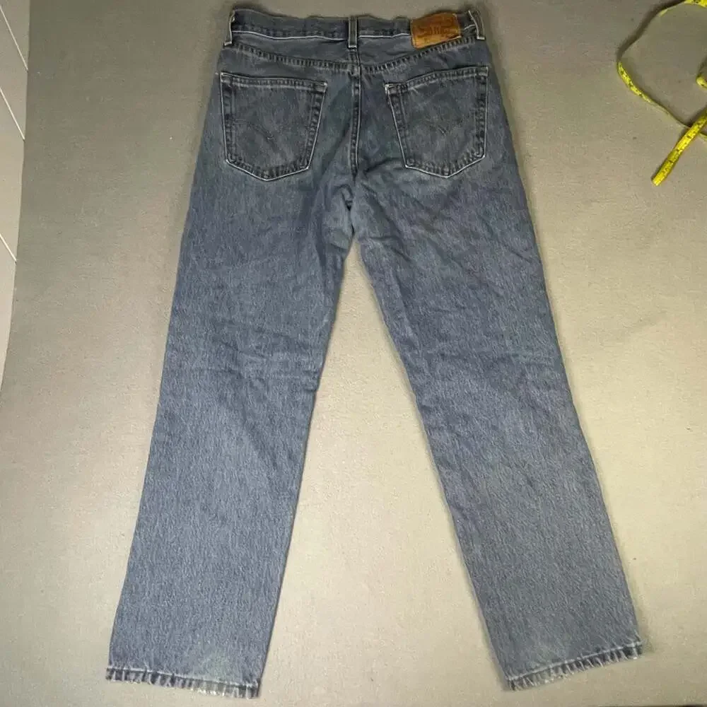 Levi's 550 Blue Relaxed straight Leg Denim Jeans Size Men’s W32 L30